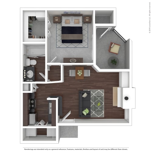 Floor Plan  A1 Floor Plan at Infinity on the Mark, Dallas, Texas